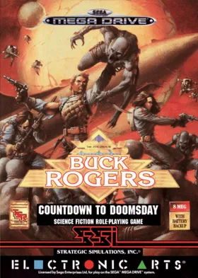 Buck Rogers - Countdown to Doomsday (USA, Europe) box cover front